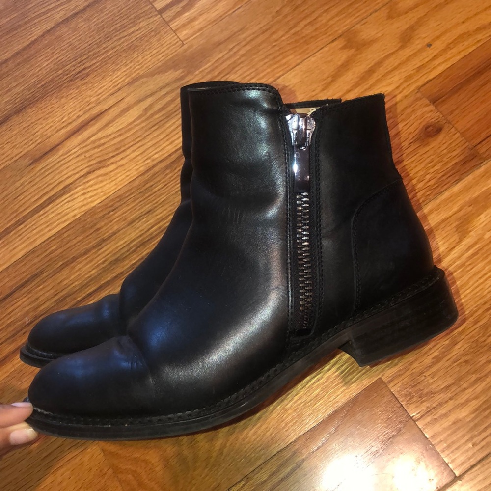 Cute black booties
